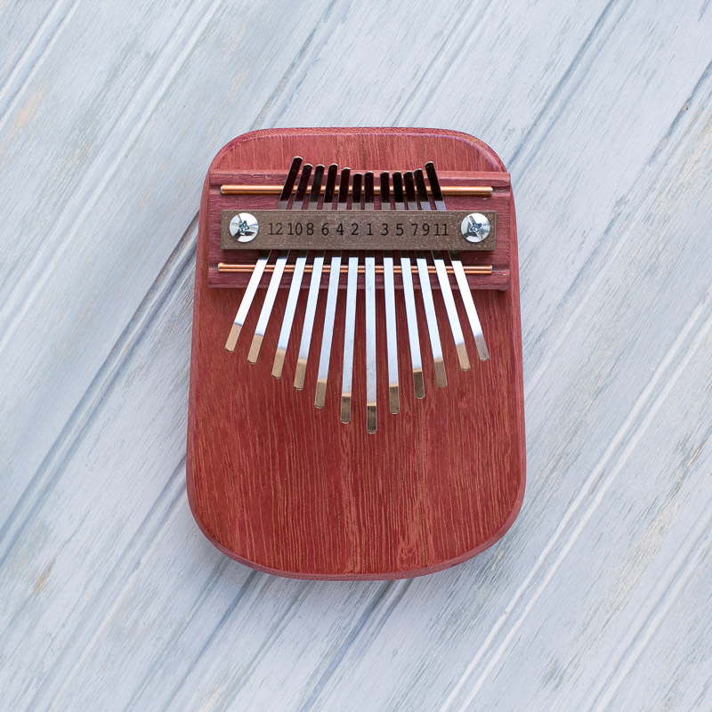 PRPL Heart 12 Key Thumb Piano Mountain Melodies